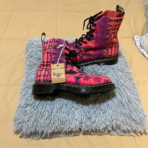 π SOLD Amazing colorful suede Dr Martens - Picture 5 of 12